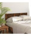 vidaXL Bed Headboard Smoked Oak 160x1.5x80 cm Engineered Wood