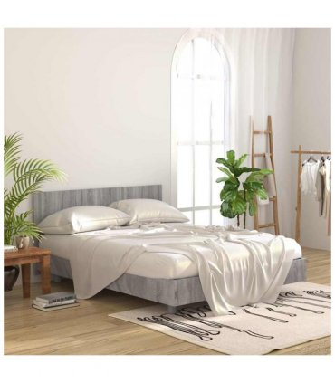 vidaXL Bed Headboard Grey Sonoma 160x1.5x80 cm Engineered Wood
