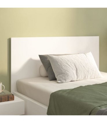 vidaXL Bed Headboard White 120x1.5x80 cm Engineered Wood