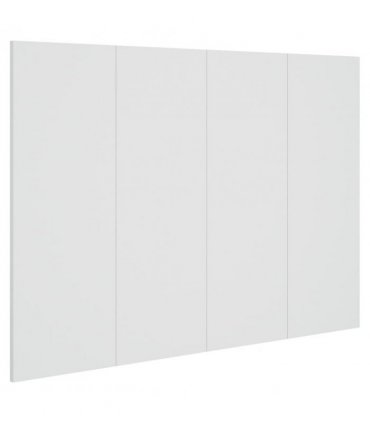 vidaXL Bed Headboard White 120x1.5x80 cm Engineered Wood