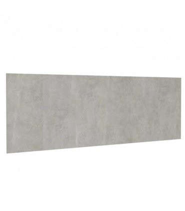 vidaXL Wall Headboard | Concrete Grey | Engineered Wood | 240 x 1.5 x 80 cm