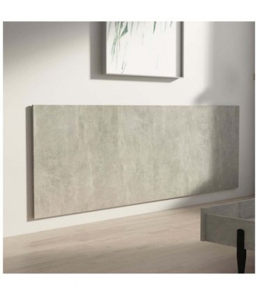 vidaXL Wall Headboard | Concrete Grey | Engineered Wood | 240 x 1.5 x 80 cm
