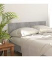 vidaXL Bed Headboard Concrete Grey 160x1.5x80 cm Engineered Wood