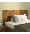 vidaXL Bed Headboard Smoked Oak 120x1.5x80 cm Engineered Wood