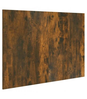 vidaXL Bed Headboard Smoked Oak 120x1.5x80 cm Engineered Wood