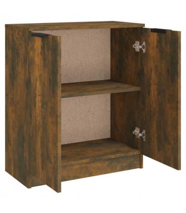 vidaXL Sideboard Smoked Oak 60x30x70 cm Engineered Wood