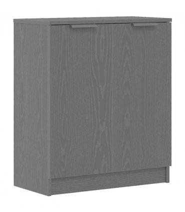 vidaXL Sideboard Black Oak 60 x 30 x 70 cm Engineered Wood