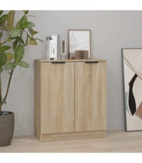 vidaXL Sideboard Sonoma Oak 60x30x70 cm Engineered Wood