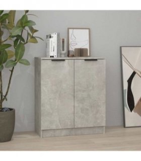 vidaXL Sideboard Concrete Grey 60x30x70 cm Engineered Wood