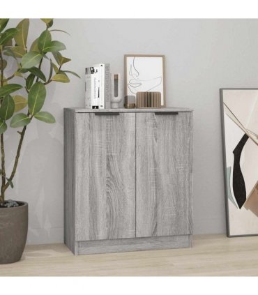 vidaXL Sideboard Grey Sonoma 60x30x70 cm Engineered Wood