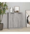 vidaXL Sideboard Grey Sonoma 60x30x70 cm Engineered Wood