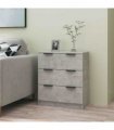vidaXL Sideboard Concrete Grey 60x30x70 cm Engineered Wood — V0672029941