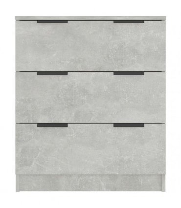vidaXL Sideboard Concrete Grey 60x30x70 cm Engineered Wood — V0672029941