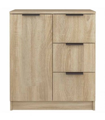 vidaXL Sideboard Sonoma Oak Engineered Wood
