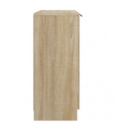 vidaXL Sideboard Sonoma Oak Engineered Wood