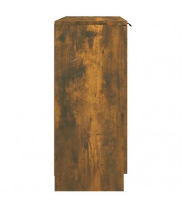 vidaXL Sideboard Smoked Oak Engineered Wood