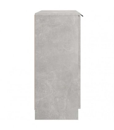 vidaXL Sideboard Concrete Grey Engineered Wood