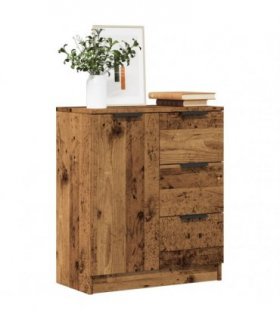vidaXL Sideboard Old Wood 60x30x70 cm Engineered Wood — V0672029954