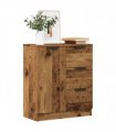 vidaXL Sideboard Old Wood 60x30x70 cm Engineered Wood — V0672029954