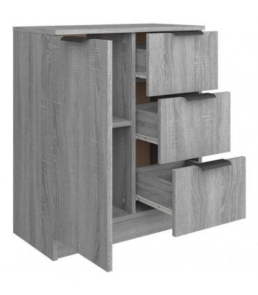 vidaXL Sideboard Grey Sonoma Engineered Wood