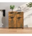 vidaXL Sideboard Smoked Oak 60x30x70 cm Engineered Wood — V0672029961