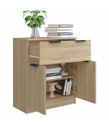 vidaXL Sideboard Sonoma Oak 60x30x70 cm Engineered Wood — V0672029964