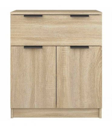 vidaXL Sideboard Sonoma Oak 60x30x70 cm Engineered Wood — V0672029964