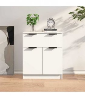 vidaXL Sideboard White 60x30x70 cm Engineered Wood — V0672029967