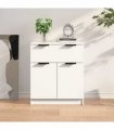 vidaXL Sideboard White 60x30x70 cm Engineered Wood — V0672029967