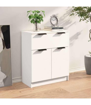vidaXL Sideboard White 60x30x70 cm Engineered Wood — V0672029967