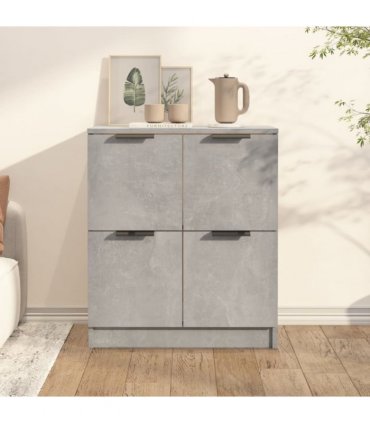 vidaXL Sideboard Concrete Grey 60x30x70 cm Engineered Wood — V0672029968