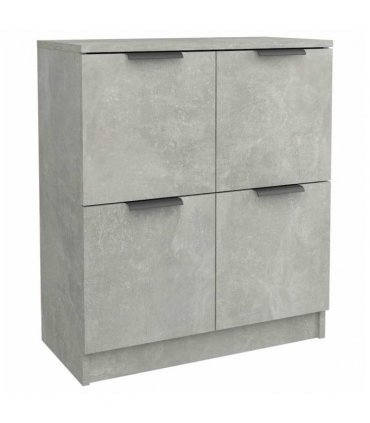vidaXL Sideboard Concrete Grey 60x30x70 cm Engineered Wood — V0672029968