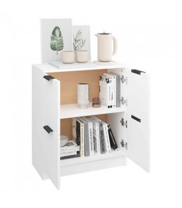 vidaXL Sideboard White 60x30x70 cm Engineered Wood — V0672029969