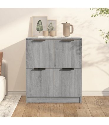 vidaXL Sideboard Grey Sonoma 60x30x70 cm Engineered Wood — V0672029972