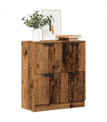 vidaXL Sideboard Old Wood 60x30x70 cm Engineered Wood — V0672029974
