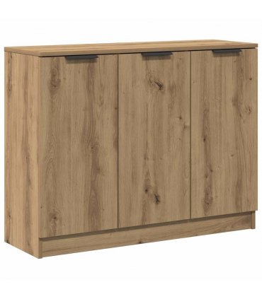 vidaXL Sideboard Artisan Oak 90.5x30x70 cm Engineered Wood