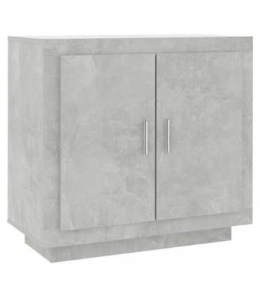vidaXL Sideboard Concrete Grey 80x40x75 cm Engineered Wood