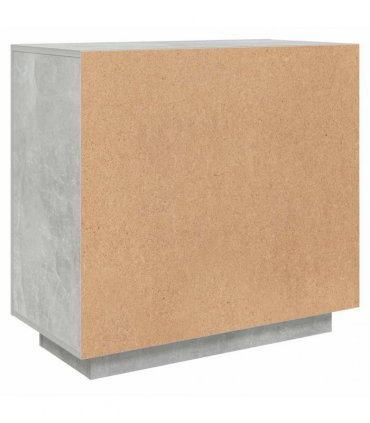 vidaXL Sideboard Concrete Grey 80x40x75 cm Engineered Wood