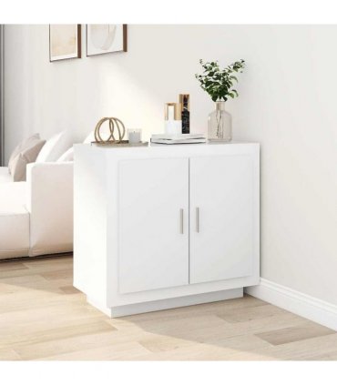 vidaXL Sideboard White 80x40x75 cm Engineered Wood
