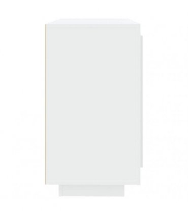 vidaXL Sideboard White 80x40x75 cm Engineered Wood