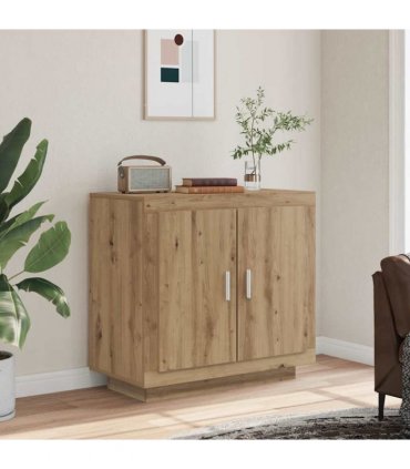 vidaXL Sideboard Artisan Oak 80x40x75 cm Engineered Wood
