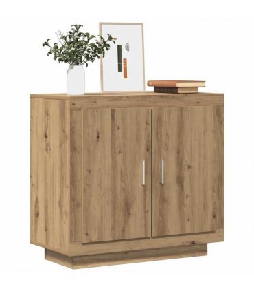 vidaXL Sideboard Artisan Oak 80x40x75 cm Engineered Wood