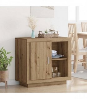 vidaXL Sideboard Artisan Oak 80 x 40 x 75 cm Engineered Wood