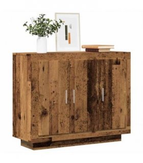 vidaXL Sideboard Old Wood 92x35x75 cm Engineered Wood