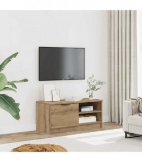 vidaXL TV Cabinet Artisan Oak 80x35x36.5 cm Engineered Wood