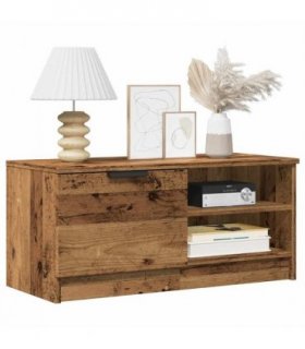 vidaXL TV Cabinets 2 pcs Old Wood 80x35x36.5 cm Engineered Wood