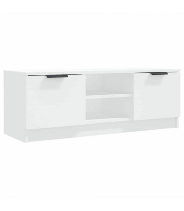vidaXL TV Cabinet White 102x35x36.5 cm Engineered Wood