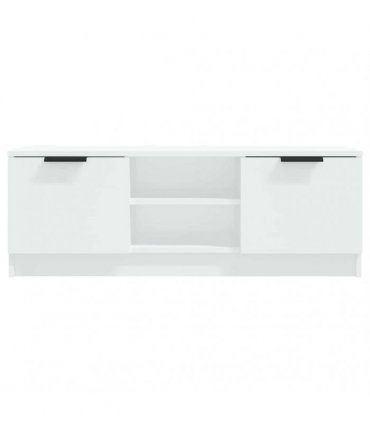 vidaXL TV Cabinet White 102x35x36.5 cm Engineered Wood