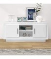 vidaXL TV Cabinet White 102x35x45 cm Engineered Wood