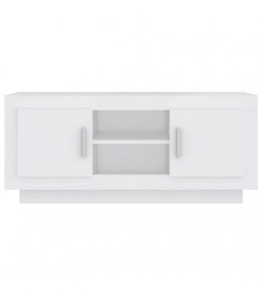 vidaXL TV Cabinet White 102x35x45 cm Engineered Wood